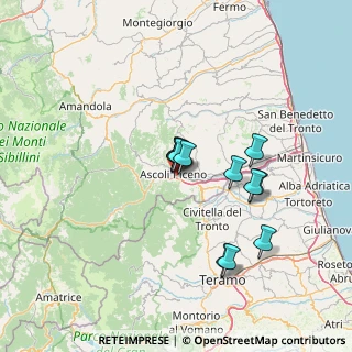 Mappa Via Luigi Pastori, 63100 Ascoli Piceno AP, Italia (11.09417)