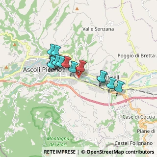 Mappa Via Sicilia, 63100 Ascoli Piceno AP, Italia (1.40929)