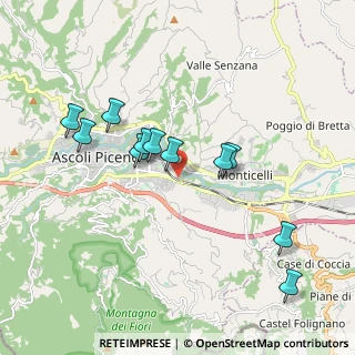Mappa Via Sicilia, 63100 Ascoli Piceno AP, Italia (1.86636)