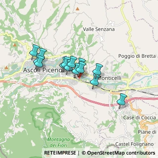 Mappa Via Sicilia, 63100 Ascoli Piceno AP, Italia (1.365)