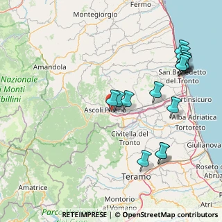 Mappa Via Sicilia, 63100 Ascoli Piceno AP, Italia (19.02933)
