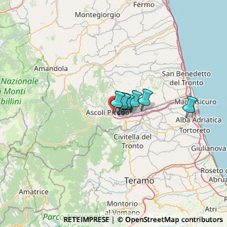 Mappa Via Sicilia, 63100 Ascoli Piceno AP, Italia (28.35636)