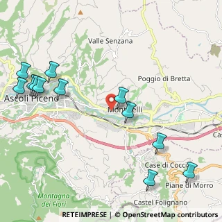 Mappa Largo Martiri delle Foibe, 63100 Ascoli Piceno AP, Italia (2.80333)
