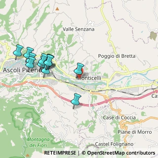 Mappa Largo Martiri delle Foibe, 63100 Ascoli Piceno AP, Italia (2.24667)