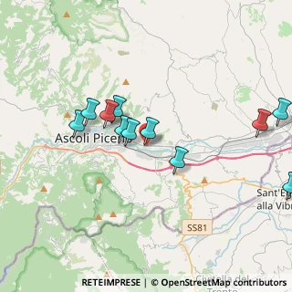 Mappa Largo Martiri delle Foibe, 63100 Ascoli Piceno AP, Italia (3.94455)