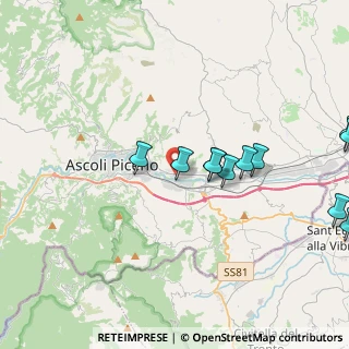 Mappa Largo Martiri delle Foibe, 63100 Ascoli Piceno AP, Italia (4.69636)