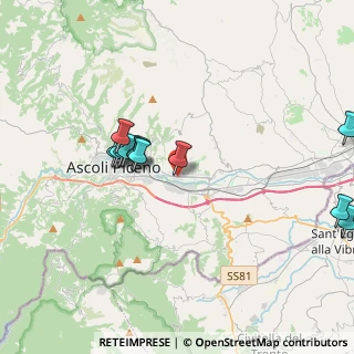 Mappa Largo Martiri delle Foibe, 63100 Ascoli Piceno AP, Italia (4.0325)