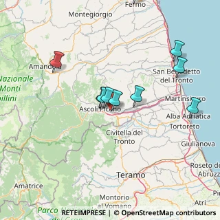 Mappa Largo Martiri delle Foibe, 63100 Ascoli Piceno AP, Italia (17.00909)