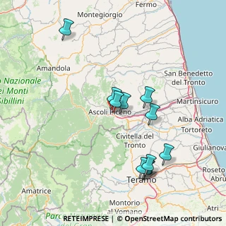Mappa SS 81, 63100 Ascoli Piceno AP, Italia (15.36182)