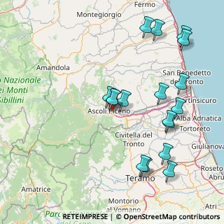 Mappa SS 81, 63100 Ascoli Piceno AP, Italia (18.17)