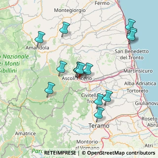 Mappa SS 81, 63100 Ascoli Piceno AP, Italia (15.39929)