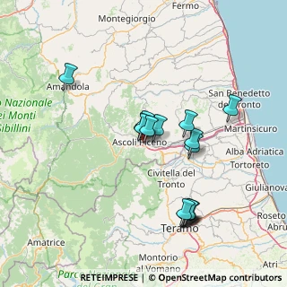 Mappa SS 81, 63100 Ascoli Piceno AP, Italia (14.06063)