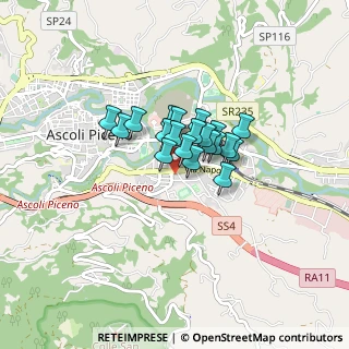 Mappa SS 81, 63100 Ascoli Piceno AP, Italia (0.49)