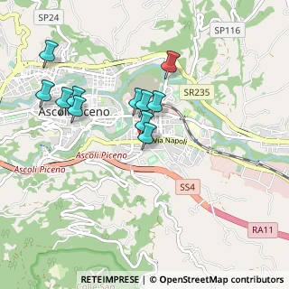 Mappa SS 81, 63100 Ascoli Piceno AP, Italia (0.90545)