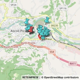 Mappa SS 81, 63100 Ascoli Piceno AP, Italia (0.523)