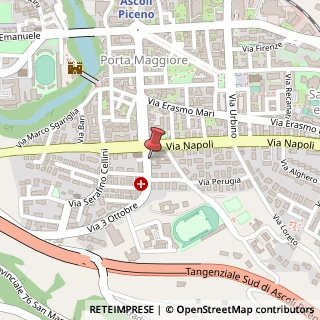 Mappa Via III Ottobre, 8, 63100 Ascoli Piceno, Ascoli Piceno (Marche)