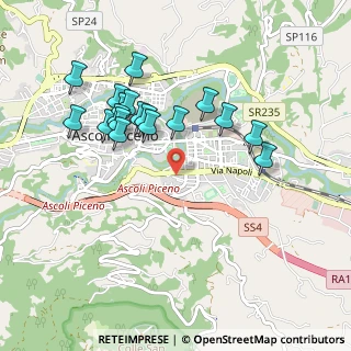 Mappa Via Luigi Merli, 63100 Ascoli Piceno AP, Italia (0.94389)