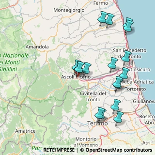 Mappa Via Luigi Merli, 63100 Ascoli Piceno AP, Italia (18.32)