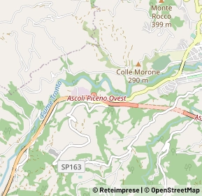 Mappa VIA SALARIA SUPERIORE, 63100 Ascoli Piceno AP, Italia (1.016)