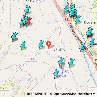 Mappa Località Casa Bozzi, 06039 Trevi PG, Italia (1.61852)