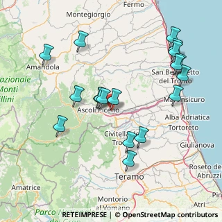 Mappa Fraz. Monticelli, 63100 Ascoli Piceno AP, Italia (17.24944)