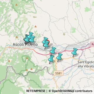 Mappa Fraz. Monticelli, 63100 Ascoli Piceno AP, Italia (3.17091)