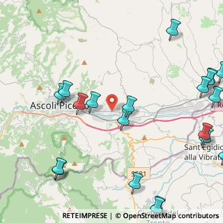 Mappa Fraz. Monticelli, 63100 Ascoli Piceno AP, Italia (6.4195)