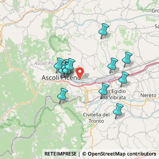 Mappa Fraz. Monticelli, 63100 Ascoli Piceno AP, Italia (6.61692)