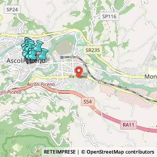 Mappa Via Alghero, 63100 Ascoli Piceno AP, Italia (1.53846)