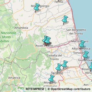 Mappa Via Alghero, 63100 Ascoli Piceno AP, Italia (22.85769)