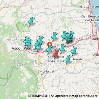 Mappa Zona Industriale Campolungo II fase, 63100 Ascoli Piceno AP, Italia (6.37158)