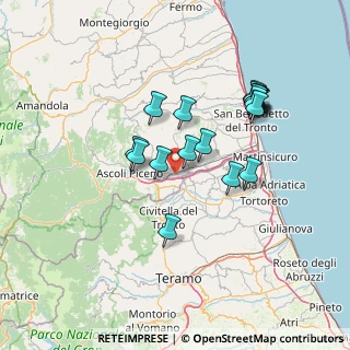 Mappa Zona Industriale Campolungo II fase, 63100 Ascoli Piceno AP, Italia (13.60167)