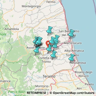 Mappa Zona Industriale Campolungo II fase, 63100 Ascoli Piceno AP, Italia (9.142)