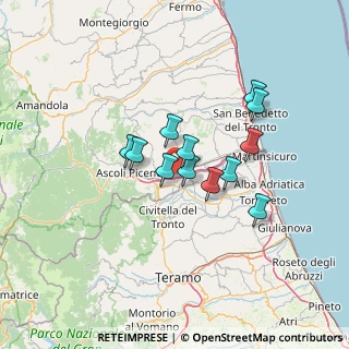 Mappa Zona Industriale Campolungo II fase, 63100 Ascoli Piceno AP, Italia (10.57583)