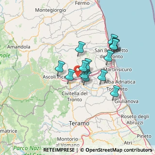 Mappa Zona Industriale Campolungo II fase, 63100 Ascoli Piceno AP, Italia (11.43643)