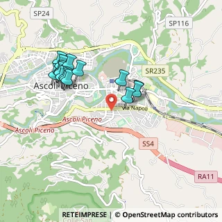 Mappa Via Celso Ulpiani, 63100 Ascoli Piceno AP, Italia (0.97875)
