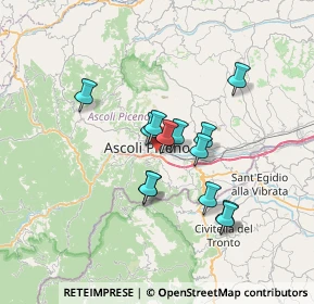 Mappa Via Celso Ulpiani, 63100 Ascoli Piceno AP, Italia (5.60077)