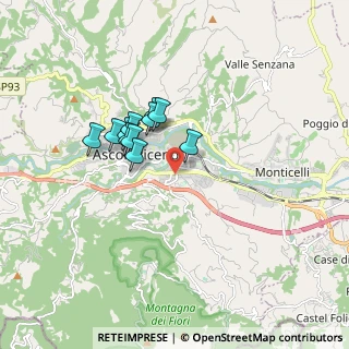 Mappa Via Celso Ulpiani, 63100 Ascoli Piceno AP, Italia (1.34091)