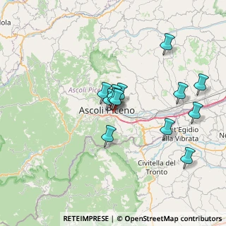 Mappa Via Celso Ulpiani, 63100 Ascoli Piceno AP, Italia (6.49308)
