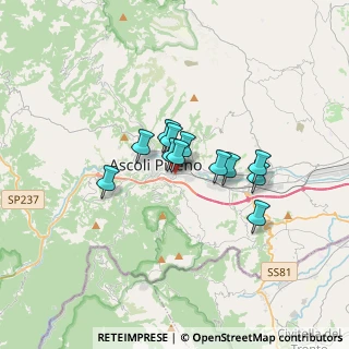 Mappa Via III Ottobre, 63100 Ascoli Piceno AP, Italia (2.25417)