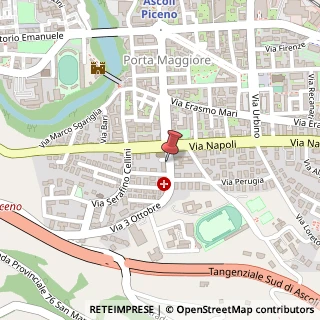 Mappa Via III Ottobre, 9, 63100 Ascoli Piceno, Ascoli Piceno (Marche)