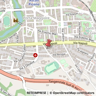 Mappa Via Gaetano Spalvieri, 6, 63100 Ascoli Piceno, Ascoli Piceno (Marche)