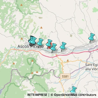Mappa Viale dei Platani, 63100 Ascoli Piceno AP, Italia (3.62909)