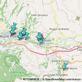 Mappa Viale dei Platani, 63100 Ascoli Piceno AP, Italia (2.22429)