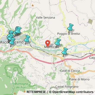 Mappa Viale dei Platani, 63100 Ascoli Piceno AP, Italia (2.905)
