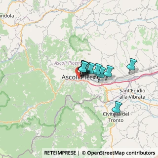 Mappa Via della Cartiera, 63100 Ascoli Piceno AP, Italia (3.88)