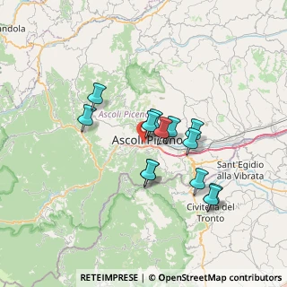 Mappa Via della Cartiera, 63100 Ascoli Piceno AP, Italia (5.92846)