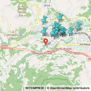 Mappa Via della Cartiera, 63100 Ascoli Piceno AP, Italia (0.87533)