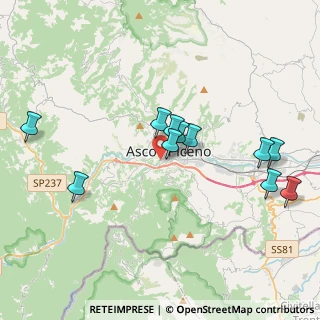 Mappa Via della Cartiera, 63100 Ascoli Piceno AP, Italia (3.94636)