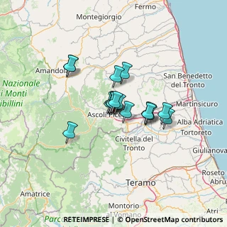 Mappa Via Costantino Rozzi, 63100 Ascoli Piceno AP, Italia (8.70294)
